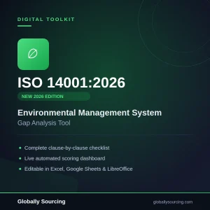 ISO 14001:2026 Environmental Management System Gap Analysis Tool
