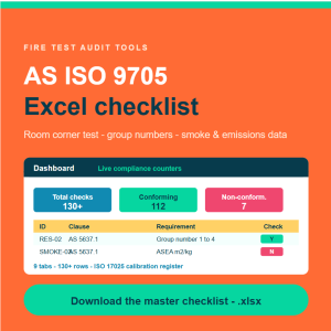 AS ISO 9705:2016